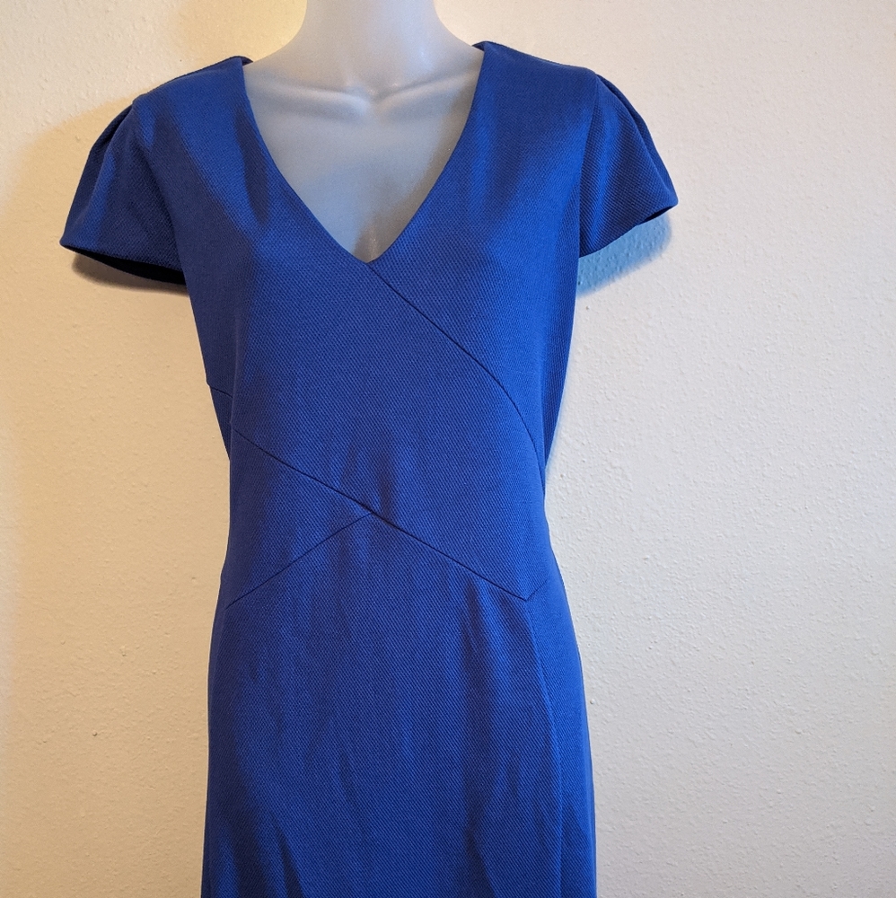 2/$20 Express Sheath dress blue/purple size Large